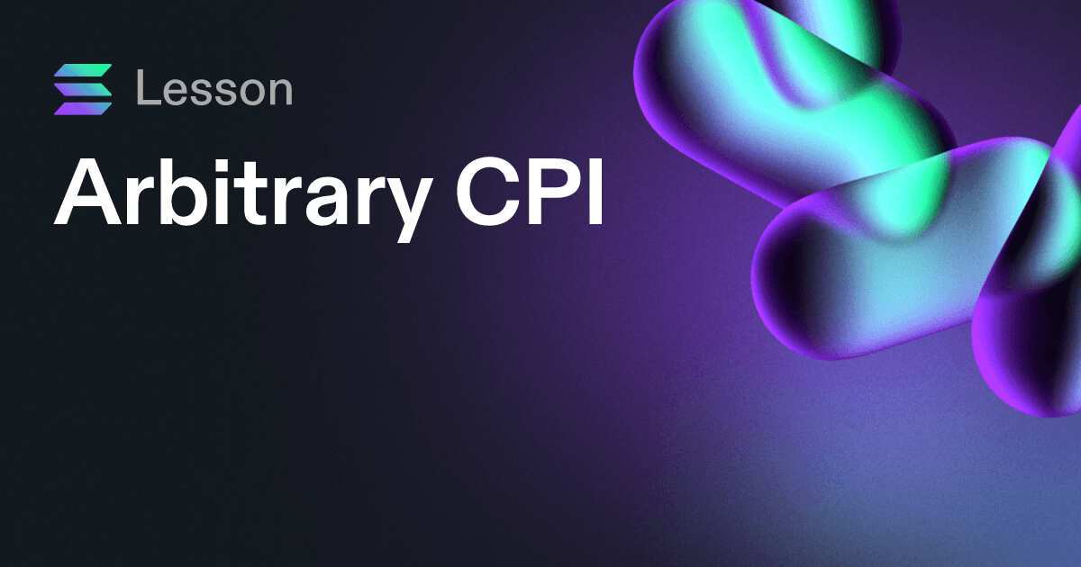 Arbitrary CPI